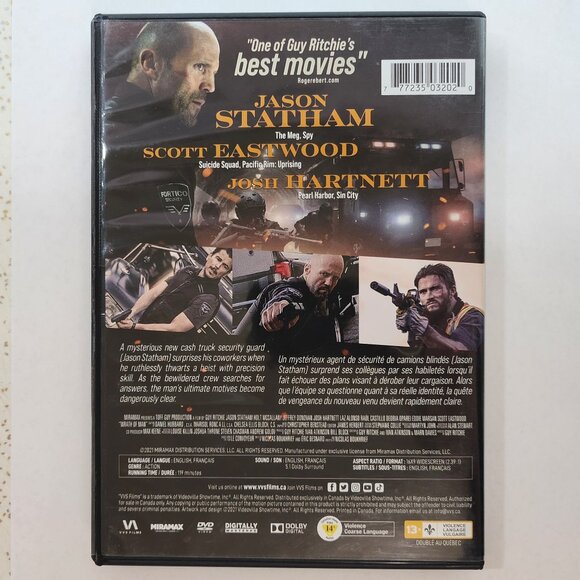 Wrath of Man DVD Movie - Picture 3 of 5